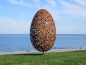 Preview: Rusty egg garden sculpture